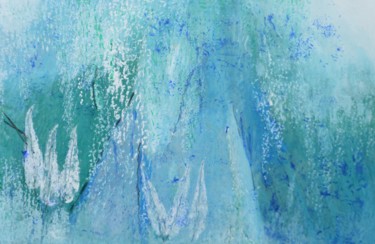 Pittura intitolato "cio' che sta dentro…" da Cristina Soffientini, Opera d'arte originale, Acrilico