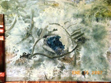 Pintura titulada "El ojo de Dios" por Criscecchini, Obra de arte original, Oleo
