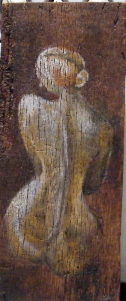 Pittura intitolato "Nudité" da Dominique Sarrouy, Opera d'arte originale, Olio