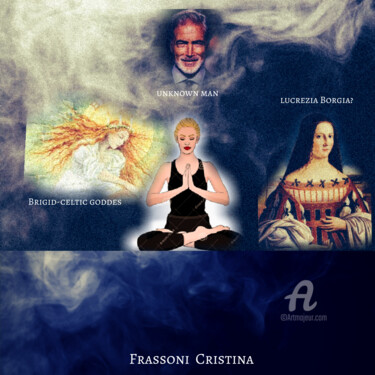 Arte digitale intitolato "Haunted" da Cristina Frassoni, Opera d'arte originale, Fotomontaggio