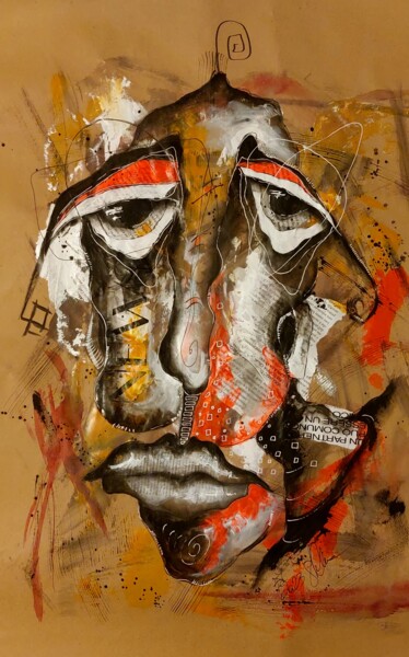 Pittura intitolato "S.T." da Cristina Gentile, Opera d'arte originale, Acrilico