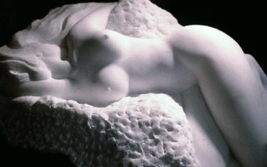 Sculpture titled "Metamorfosi" by Cristina Carusi, Original Artwork, Stone