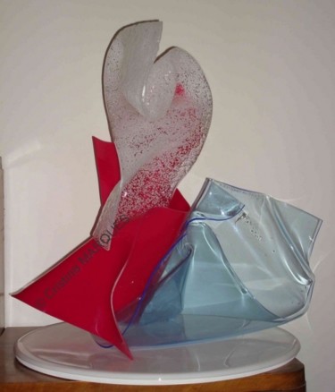 Sculpture titled "Nativity" by Cristina Marquès, Original Artwork, Plastic