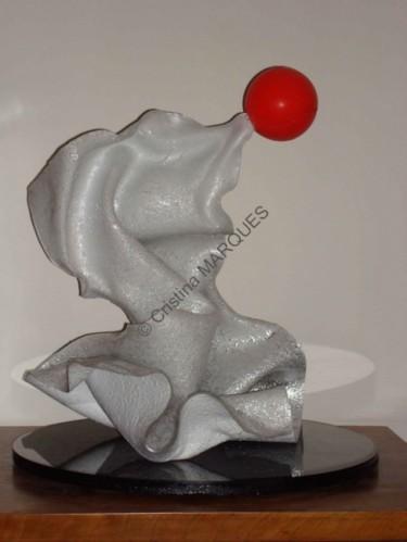 Sculpture intitulée "The Dolphin Show" par Cristina Marquès, Œuvre d'art originale, Plastique