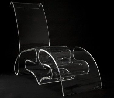 Sculpture intitulée "Sculpture-fauteuil…" par Cristina Marquès, Œuvre d'art originale, Plastique