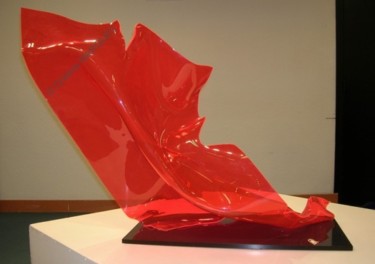 Sculpture intitulée "Lascive" par Cristina Marquès, Œuvre d'art originale, Plastique
