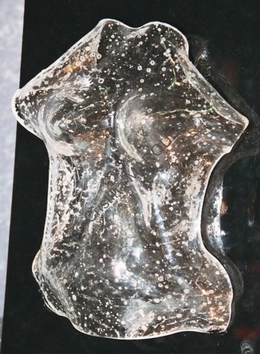 Sculpture titled "Le Buste féminin" by Cristina Marquès, Original Artwork, Plastic