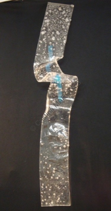 Sculpture titled "Sappir" by Cristina Marquès, Original Artwork, Plastic