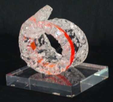 Sculpture intitulée "Oméga" par Cristina Marquès, Œuvre d'art originale, Plastique