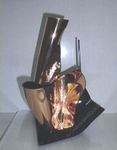 Sculpture intitulée "Le Tourbillon" par Cristina Marquès, Œuvre d'art originale, Plastique