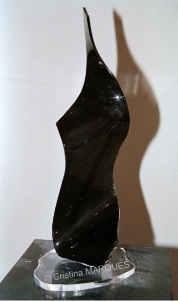 「Silhouette」というタイトルの彫刻 Cristina Marquèsによって, オリジナルのアートワーク, プラスチック