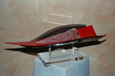 Sculpture intitulée "Le Cigare Rouge" par Cristina Marquès, Œuvre d'art originale, Objets