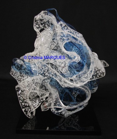 Rzeźba zatytułowany „Feather Star” autorstwa Cristina Marquès, Oryginalna praca, Plastik