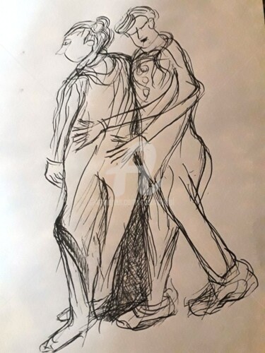 Pintura titulada "seduciendo-l.jpg" por Cristina Vidal, Obra de arte original