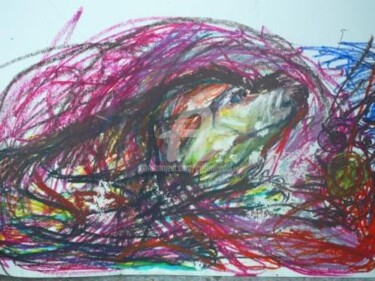 Pintura titulada "Dolor y Rabia" por Cristina Vidal, Obra de arte original