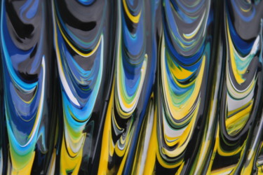 Photographie intitulée "couleur courbe" par Cristo Ash, Œuvre d'art originale