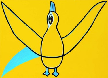 Peinture intitulée "Albatros Marina Crn…" par Marina Crnogorac, Œuvre d'art originale