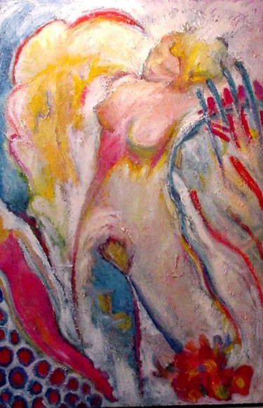 Painting titled "Visible Angel / Mod…" by Catherine Rogers, Original Artwork