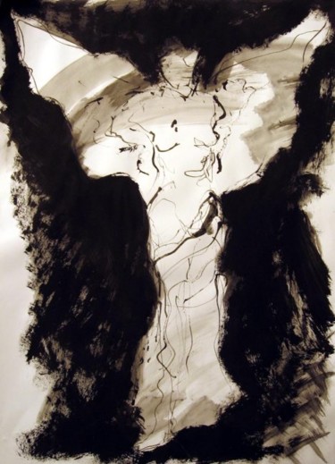Painting titled "Angel #2: Rudenskol…" by Catherine Rogers, Original Artwork, Oil