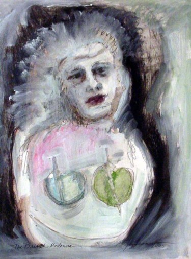 Painting titled "British Madonna" by Catherine Rogers, Original Artwork