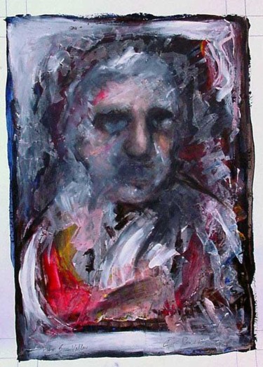 Painting titled "Portrait from Sun V…" by Catherine Rogers, Original Artwork