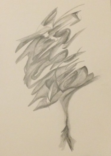 Dessin intitulée "Blume" par Lrog, Œuvre d'art originale