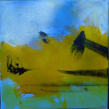 Peinture intitulée "Jeu-5" par Simone Cros-Morea, Œuvre d'art originale, Acrylique