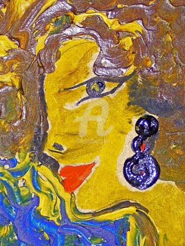 Painting titled "HELENA" by Lodya, Original Artwork, Oil