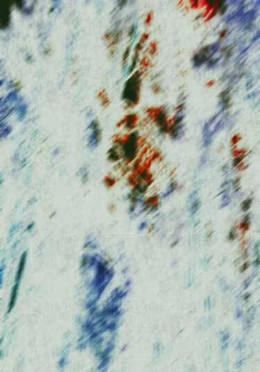 Картина под названием "ABSTRACT FOREST PHA…" - Cryptid, Подлинное произведение искусства, Цифровая живопись