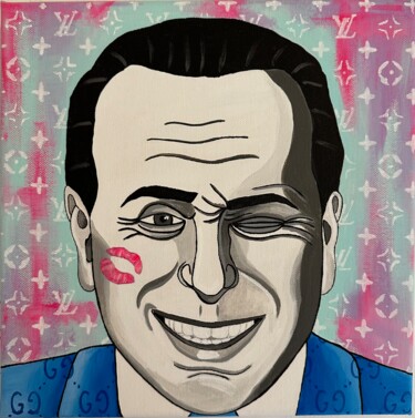 Malerei mit dem Titel "Silvio" von Crys, Original-Kunstwerk, Acryl