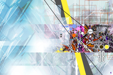 Digital Arts titled "complexcity-03." by Christophe Martel (zenn), Original Artwork, 2D Digital Work