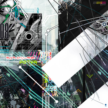 Digital Arts titled "complexcity-09" by Christophe Martel (zenn), Original Artwork, 2D Digital Work