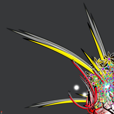 「aurora-novella」というタイトルのデジタルアーツ Christophe Martel (zenn)によって, オリジナルのアートワーク, 2Dデジタルワーク