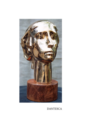 Sculpture intitulée "Danteasca" par Mihai Ecobici, Œuvre d'art originale, Bronze