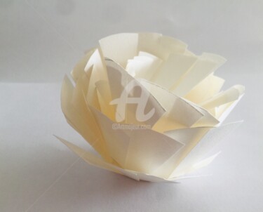 Design intitulée "La rose" par Cubeart Boitoart, Œuvre d'art originale, Art de la table