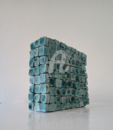 Sculpture titled "Antiquité" by Cubeart Boitoart, Original Artwork, Clay