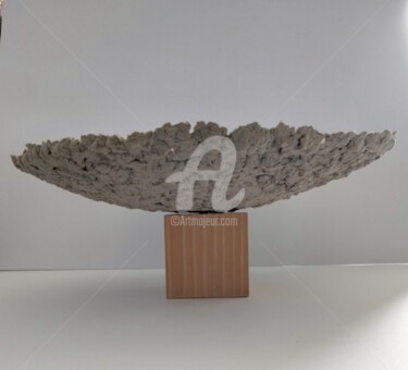 Rzeźba zatytułowany „Trophée” autorstwa Cubeart Boitoart, Oryginalna praca, Karton