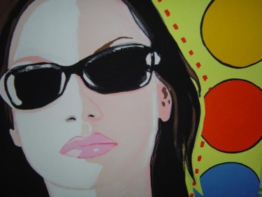 Peinture intitulée "10-2006 - AUTOPO CI…" par Marie C. Cudraz, Œuvre d'art originale, Huile