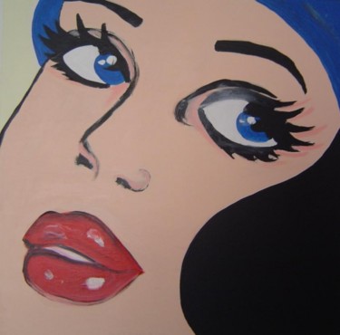 Painting titled "11 - 2006 - POP ART…" by Marie C. Cudraz, Original Artwork