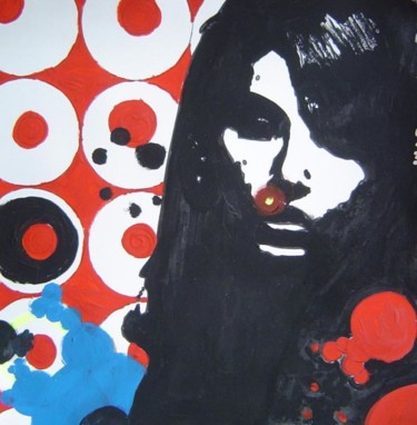 Peinture intitulée "05-2006 - GINA Psyc…" par Marie C. Cudraz, Œuvre d'art originale