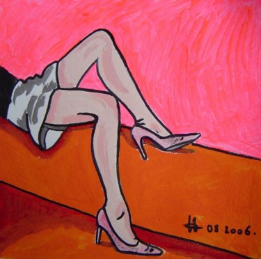 Peinture intitulée "08-2006 - ELLE : SE…" par Marie C. Cudraz, Œuvre d'art originale, Autre