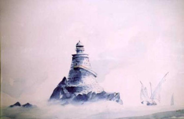 Painting titled "Niebla" by Javier Escudero Cuervas-Mons, Original Artwork