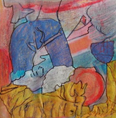 Peinture intitulée "Le Jean" par Cuervo, Œuvre d'art originale
