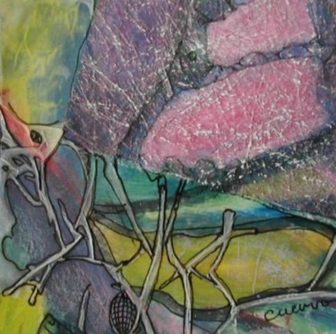 Peinture intitulée "Insecticide" par Cuervo, Œuvre d'art originale
