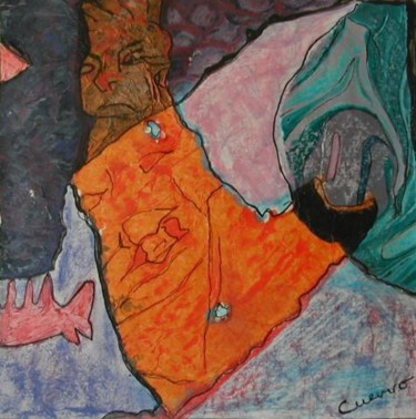 Peinture intitulée "Ubu roi" par Cuervo, Œuvre d'art originale