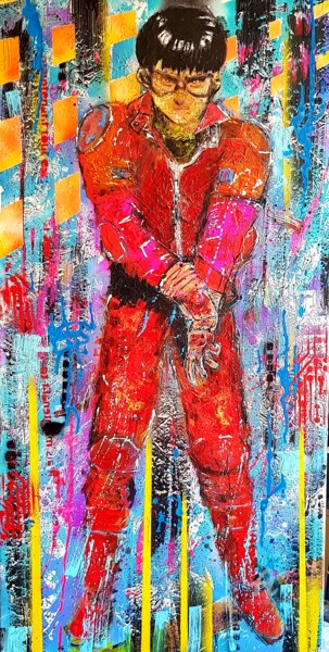 Peinture intitulée "kaneda" par Facundo Varas, Œuvre d'art originale, Acrylique