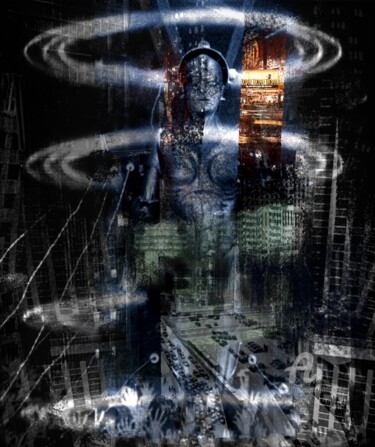 Arts numériques intitulée "Metropolis" par Facundo Varas, Œuvre d'art originale, Photo montage