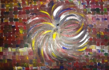 Pintura intitulada "Abstrato_Colors" por Elisa Cunha, Obras de arte originais, Acrílico