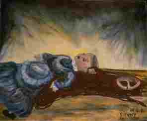 Peinture intitulée "Joujou à la casse" par L'Homme Aux Pieds De Caoutchouc, Der Man, Œuvre d'art originale