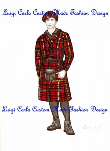 Digital Arts titled "Fashion design cust…" by Luigi Carlo, Original Artwork, Other